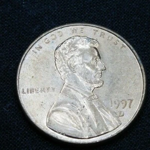 1997 D Lincoln Penny rot und glänzend - Bild 1 von 6