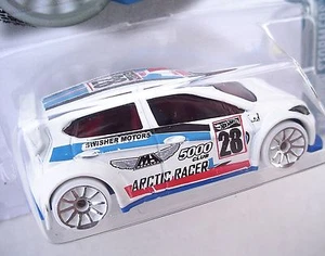 RUEDAS ARCTIC RACER HW Snow Stormers DHR58 2012 Ford Fiesta paquete sellado - Imagen 1 de 4