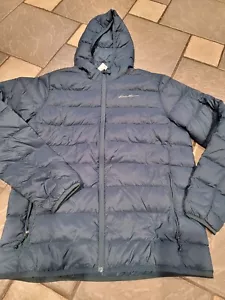 NUOVO Eddie Bauer MICROLITE III GIACCA UOMO M PIUMINO PUFFER JACKET CONFEZIONABILE - Foto 1 di 9