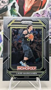 2022-23 Panini Prizm Monopoly Lauri Markkanen Silver #86 Jazz - Foto 1 di 2