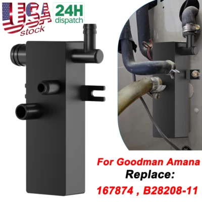 ZLYTOMORCYAL For GOODMAN B28208-11 AMANA 167874 Drain Trap Central Furnace Air Conditioner US