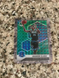 20-2021 NBA Panini Mosaic Green Prizm Brandon Clarke Memphis Grizzlies SSP - Bild 1 von 2