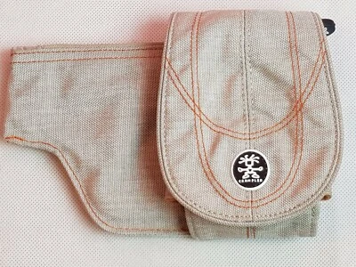 Crumpler BBM Beige BB Organiser Belt Pouch  Medium With Zip/Hook&Loop Closure  - Image 1 of 4