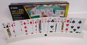 Soporte para cartas de póquer Handicap manos libres juego rígido 4 bastidores juego de seguridad - Imagen 1 de 12
