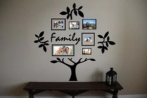 Family Tree Vinyl Wall Sticker Decal (B) - Picture 1 of 4