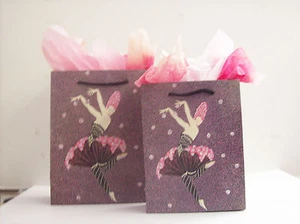 ERTE gift bags- Rose Dancer- set of 2 - Picture 1 of 1