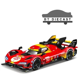 BBURAGO FERRARI RACING 499P #50 WINNER 24h LE MANS 2024 AF CORSE 1/43 RED 36316 - Picture 1 of 2