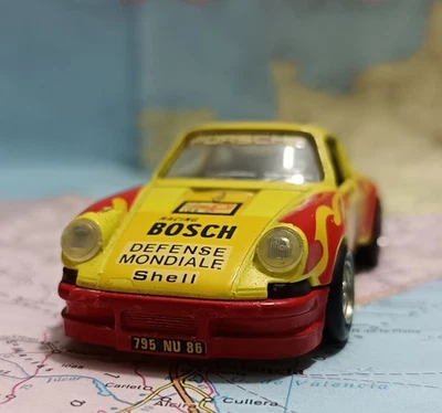 PORSCHE 911 Carrera RS 1972  - Vintage Solido Scala 1/43 , Made in France  1974 - Immagine 1 di 4