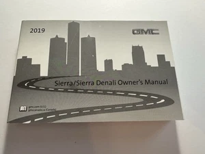 2019 GMC SIERRA/SIERRA DENALI TRUCK FACTORY OWNERS MANUAL ALL MODELS OEM - Picture 1 of 2