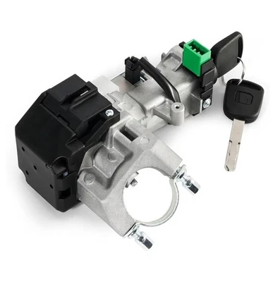 Conjunto de cilindro de bloqueio de interruptor de ignição com 2 chaves (com chip) compatível com  - Imagem 1 de 4