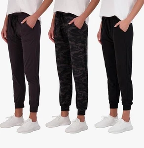 3 Pack: Women's Ultra-Soft Lounge Joggers Athletic - Size L - Assorted Colors - Picture 1 of 1