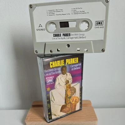 CHARLIE PARKER CASSETTE BIRD WITH STRINGS LIVE AT THE APOLLO  FREE P&P  - Image 1 of 4
