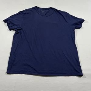 Alex Mill T-Shirt Mens Blue Cotton Short Sleeve Crew Tee Basic Casual Sz 2XL USA - Picture 1 of 8