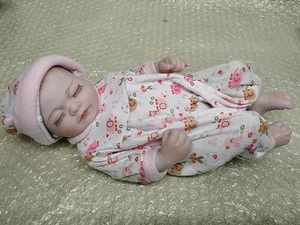 Bambola Reborn Life Like neonata bambina ciglia vere anatomicamente corretta 10" - Foto 1 di 14