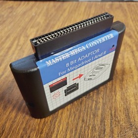 Master System  I & II to Sega Genesis/Mega Drive Adaptor w/ Pause Button US SHIP