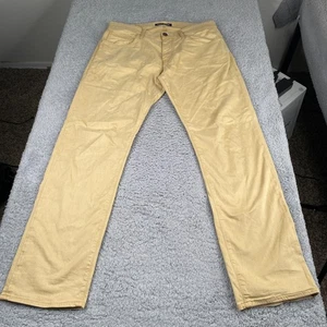 Mavi Jeans Zach Straight Leg Mens 33x32 Beige Cotton Twill - Picture 1 of 20