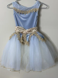 Disfraz de Baile Ballet Weissman La Valse De L’Amour Azul Talla IC - Imagen 1 de 12