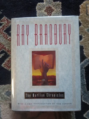 *SIGNED* THE MARTIAN CHRONICLES  Ray Bradbury 1997 HC Avon 4nd prntng - Image 1 of 4