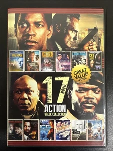17 Action Movie Pack 4 DVDs Norris, Bronson, Denzel Value Collection Neuwertig - Bild 1 von 8