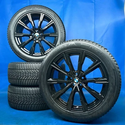 20 Zoll BMW X5 G05 X6 G06 Sternspeiche M740 Winterreifen 8071996 Original - Bild 1 von 4