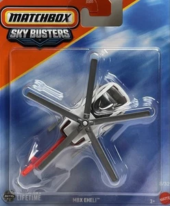 2025 Matchbox Sky Busters® #8 MBX EHeli™ WHITE | RED | MATCHBOX COUNTY | FSC - Picture 1 of 3