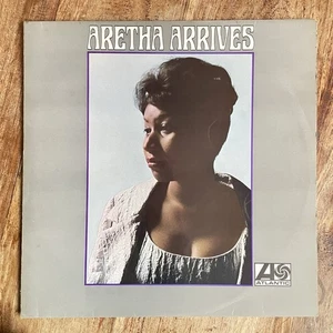 ARETHA FRANKLIN - ARETHA ARRIVES   EX-/EX+ VINYL LP / FIRST MONO PRESSING /PLUM - Picture 1 of 12