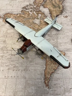 VINTAGE COLUMBUS TAT INC PLANE FORD 5-AT-B TIN GOOSE AIRPLANE 1928 - Image 1 of 4