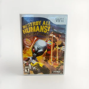Destroy All Humans! Big Willy Unleashed (Nintendo Wii, 2008) Tested - Picture 1 of 4