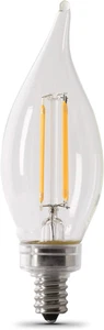 BPCFC25/927CA/FIL/2 25W EQ DM LED Candelabra Light Bulb, 2 Bulbs - Picture 1 of 7