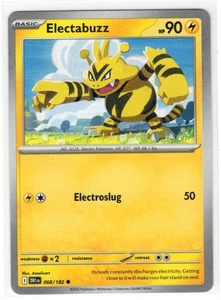 Pokemon Destined Rivals - 068/182 Electabuzz - Picture 1 of 1