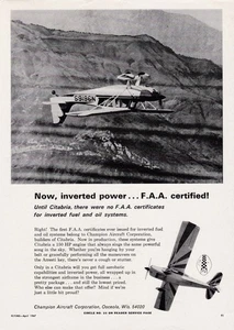 Pubblicità Aerei Citabria 1967 8/8/2025i - Foto 1 di 1