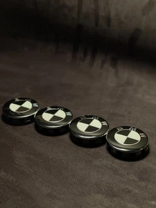 4x BMW 68mm Nabendeckel, Nabenabdeckungen, Nabenkappe, Felgendeckel 36136783536 - Picture 1 of 7