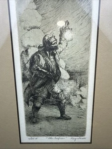 Colonial Night Watchmen "The Surfman" New England signiert gerahmt Farquharson - Bild 1 von 18