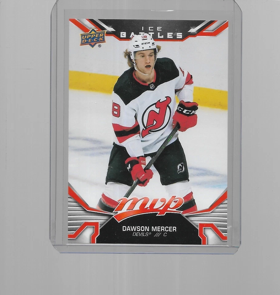 2022-2023 UPPER DECK MVP HOCKEY ICE BATTLES DAWSON MERCER #141 - Image 1 of 1