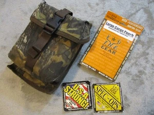 Texas Hunt Co Padded 6 Magazine Utility Binocular Pouch Camo 8x6 Hook & Loop 45 - Picture 1 of 22