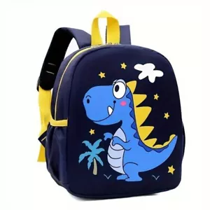 Kids Childrens Boys Toddlers DINOSAUR Backpack School Nursery Bag Rucksack UK - Picture 1 of 5