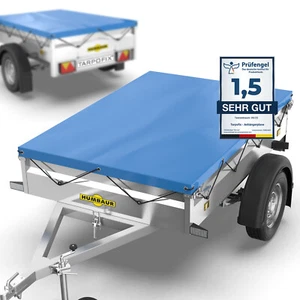 Lona de remolque 211x116 - lona plana + cuerda de goma para Humbaur Steely & Startrailer - Imagen 1 de 9