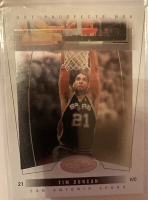 2004-05 Hoops Hot Prospects Tim Duncan Card #28 - Image 1 of 2
