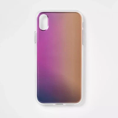 HEYDAY Apple iPhone XR Cell Phone Case Pink Metallic New in Pack - Image 1 of 4