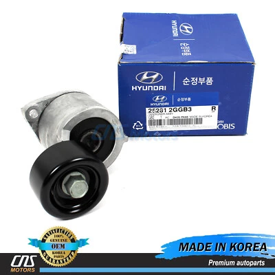 ⭐GENUINE⭐ Tensioner for 15-18 Santa Fe Sonata Optima Sorento Sportage 252812GGB3 Foto 1 de 4