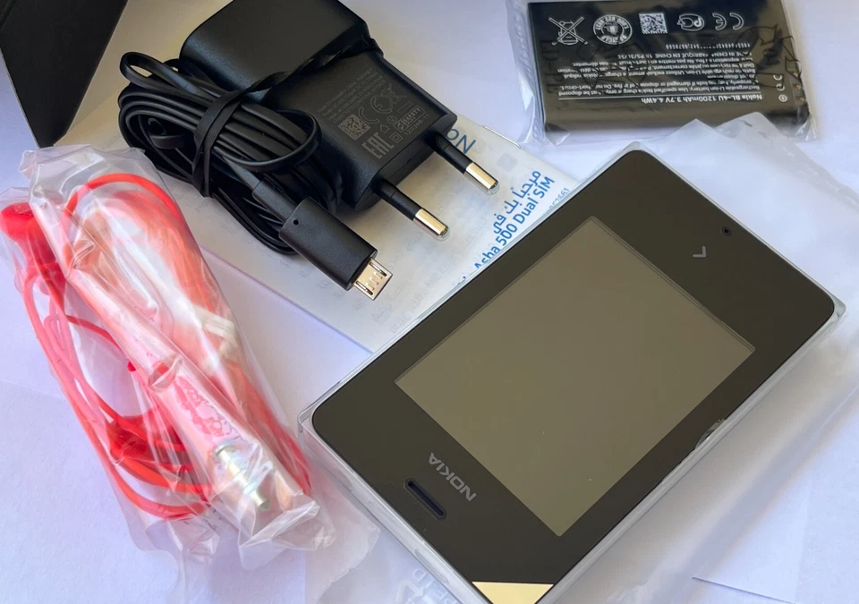 New Nokia 500 DS Dual SIM White Unused Boxed Rare Vintage Mobile Phone GSM - Image 1 of 4