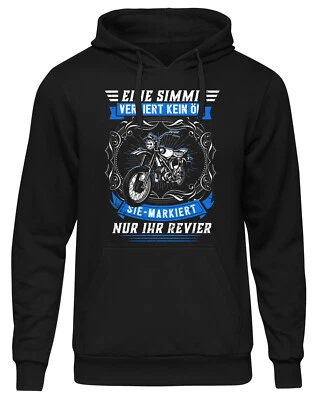 Revier markieren Kapuzenpullover | Simson S51 Pullover Simson Hoodie DDR Moped - Bild 1 von 4