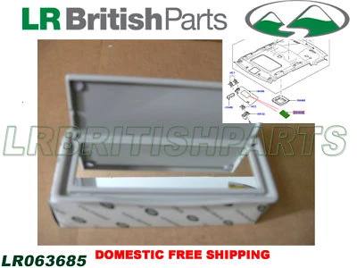 ESPEJO PARASOL TOCADOR LAND ROVER ORIGINAL LR4 10-13 OEM NUEVO DIESTRO OEM LR063685  Foto 1 de 4