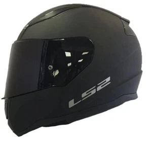 CASCO MOTO SCOOTER INTEGRALE LS2 FF353 RAPID NERO OPACO CON VISIERA FUME' - Foto 1 di 3