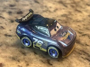 DISNEY PIXAR CARS MINI RACERS WILL RUSCH VINYL TOUPEE LOOSE - Picture 1 of 6