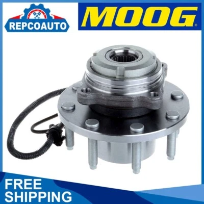 Buje de cojinete de rueda delantera 4x4 MOOG para Ford Excursion F-250 F-350 SD izquierda o derecha Foto 1 de 4