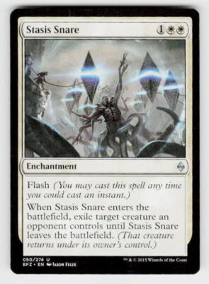 Battle for Zendikar #50 Stasis Snare - Image 1 of 2