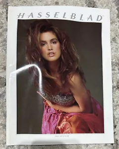 Hasselblad Product Brochure - Late 90s, Cindy Crawford, Used Rare And Collectibl - Picture 1 of 4