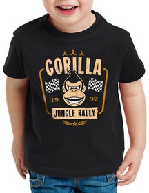 Jungle Rallye Kinder T-Shirt Kart n64 Switch