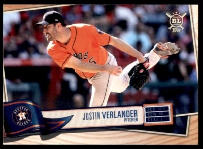 2019 Topps Big League #159 Justin Verlander - Image 1 of 2